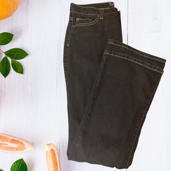 Anchor Blue Tulip Skinny Boot Cut Jeans - Picture 2 of 6